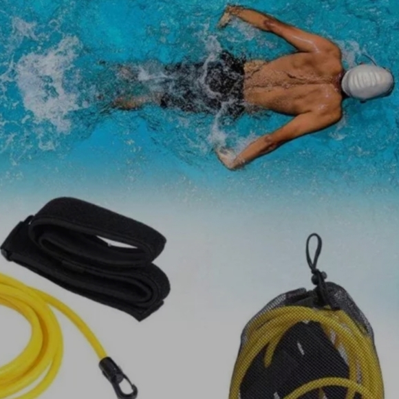 Elastic rope swimming belt swimming resistance strength training equipment - Picture 5 of 9